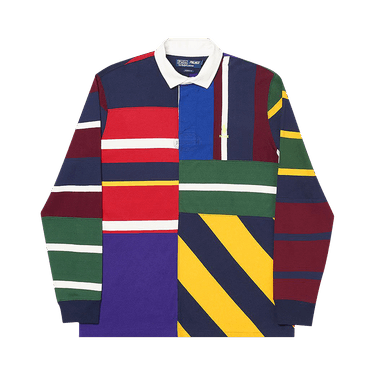 Buy Palace x Ralph Lauren Pieced Rugby Polo 'Multicolor
