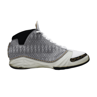 Jordan 23 white and black sales