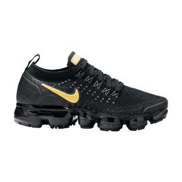 Nike air vapormax 2 black metallic gold cheap