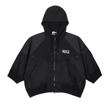 Size m Nike x Sacai Full Zip Hooded Jacket 'Black'