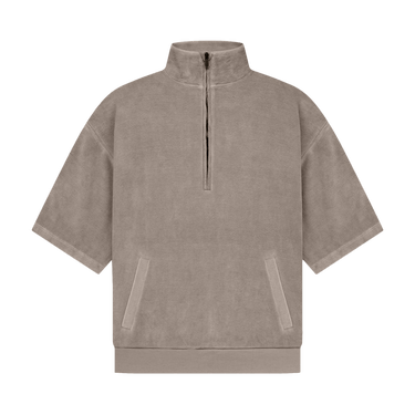 Fear of God Essentials Velour Mockneck 'Desert Taupe'