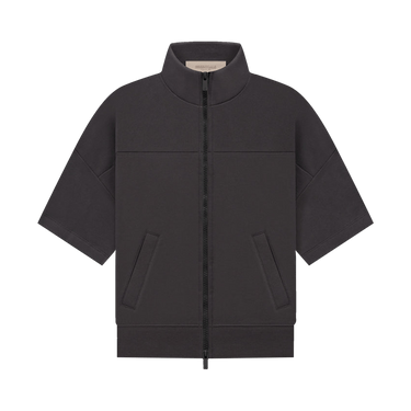 Fear of God Essentials Kids Short-Sleeve Full Zip Jacket 'Iron'