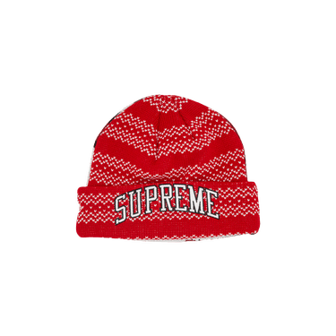 Buy Supreme x New Era Split Beanie 'Red' - FW22BN30 RED | GOAT