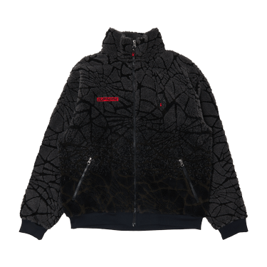 Buy Supreme x Spyder Web Polar Fleece Jacket 'Black' - FW22J31 