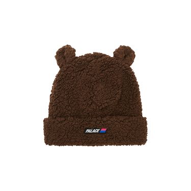 Buy Palace Fuzzy Ear Beanie 'Brown' - P23BN070 | GOAT UK