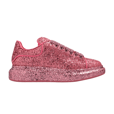 Buy Alexander McQueen Wmns Oversized Sneaker Pink Glitter 708072 W4PZ2 5496 GOAT