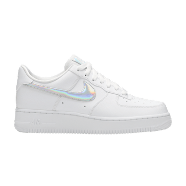 Nike air force 1 iridescent swoosh hotsell