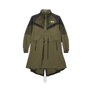 Buy Nike x sacai Trench Jacket 'Medium Olive' - DQ9027 222 | GOAT