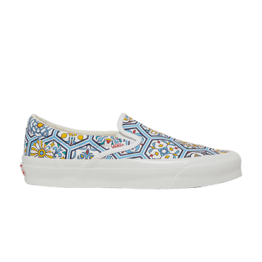 KITH x Vans Classic Slip-On 'Blue Moroccan Pattern'