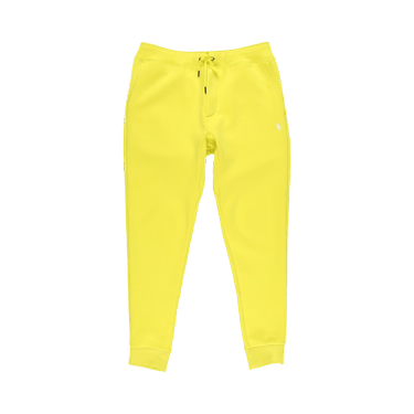 Polo Ralph Lauren Men's Laser Yellow Double Knit Jogger Pants