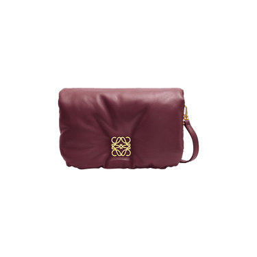 Buy Loewe Goya Puffer Mini Bag 'Burgundy' - A896W56X01 7110