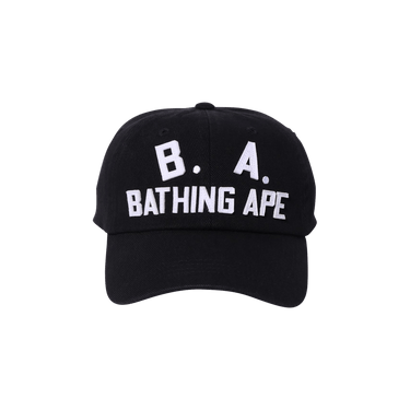 BAPE B.A. Washed Twill Cap 'Black'