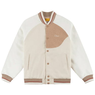 ジャケット・アウター Dime Letterman Wool Jacket Almond Buy Dime Letterman Wool Jacket 'Almond' - DIMEHO1ALM | GOAT