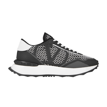 ヴァレンティノ☆NETRUNNER ファブリック＆スエード スニーカー Valentino Garavani Men's Netrunner Low Top Sneakers - BEIGE