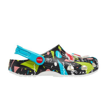 coco Crocs Coca-Cola x Classic Clog ''90s - Black' 207217-0C4