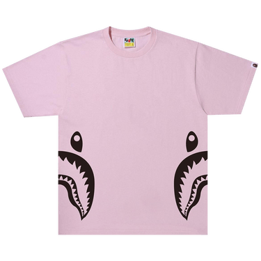 Buy BAPE Bicolor Side Shark Tee 'Pink' - 1I30 110 027 PINK