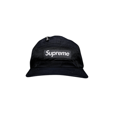 Supreme camp cap 黒 Supreme Mesh Cordura Camp Cap Black - SS23 - JP