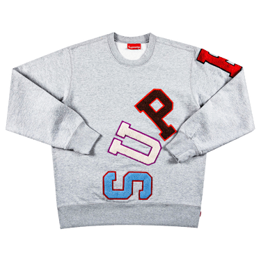 Buy Supreme Big Arc Crewneck 'Heather Grey' - FW20SW18 HEATHER
