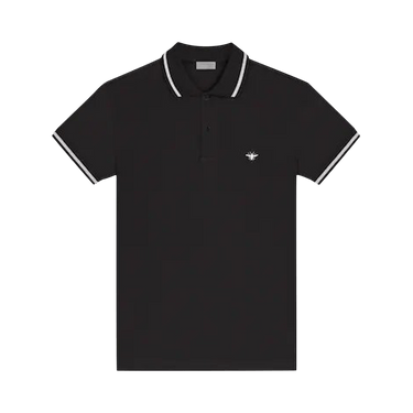 Buy Dior Polo Shirt 'Black' - 733J805B0373 C980 | GOAT