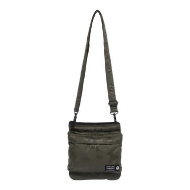 BAPE x Porter-Yoshida & Co. Solid Camo Shoulder Pouch 'Olive Drab'