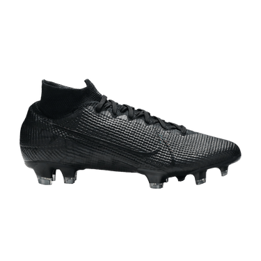 Nike mercurial superfly 7 pro fg black hot sale