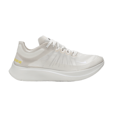 Nike zoom fly sp cheap light bone on feet
