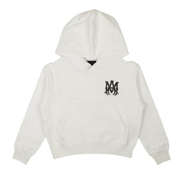Buy Amiri MA Logo Pullover Hoodie 'White' - PF22KJL004 100