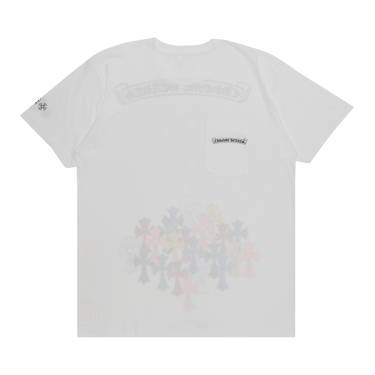 Buy Chrome Hearts Multicolor Cross T-Shirt 'White' - 1383
