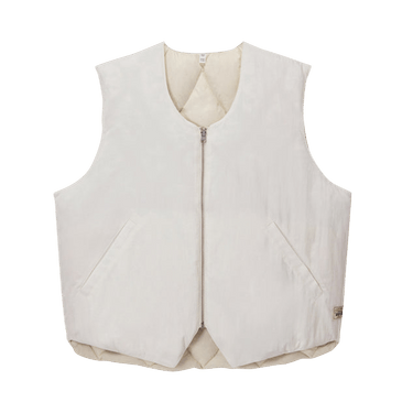 Buy Stussy Reversible Quilted Vest 'Cream' - 115695 CREA | GOAT