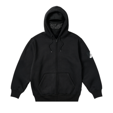 Buy Palace Facemask Shearling Thermal Hood 'Black' - P23CS220 | GOAT UK