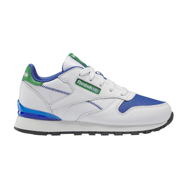 Reebok Classic Leather Step 'n' Flash Little Kid 'White Vector Blue'