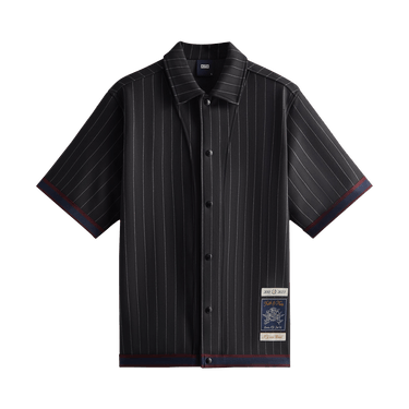 Kith Pinstripe Woodpoint Shooting Shirt 'Black'