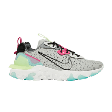 pink and grey nike react