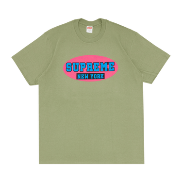 【Supreme】Painted T-Shirt Light Olive★ペイントロゴプリント T58_SS25_JoshSmithTee_Fuschia0