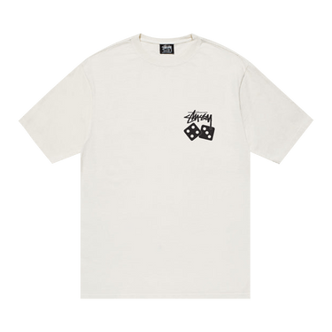 Buy Stussy Dice Pigment Dyed Tee 'White' - 1904883 WHIT | GOAT