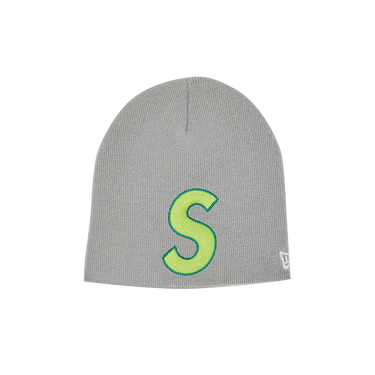 Buy Supreme x New Era S Logo Beanie 'Grey' - SS23BN8 GREY | GOAT