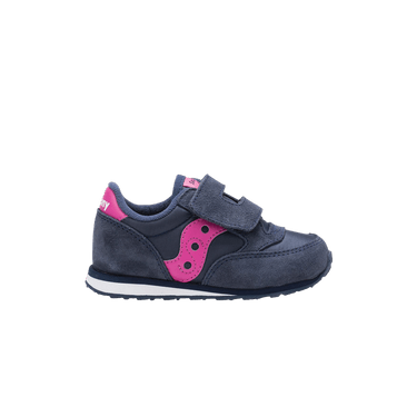 Saucony Jazz Hook & Loop Little Kid 'Navy Pink'