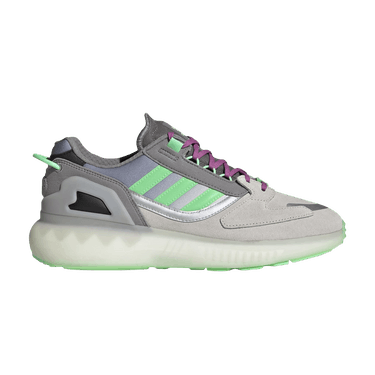 Buy Adidas ZX 5K Boost 'Grey Beam Green' - GX2028 | GOAT