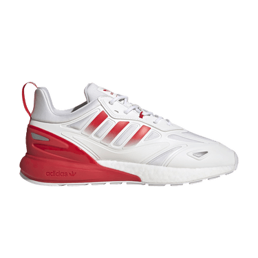 Buy Adidas ZX 2K Boost 2.0 'White Vivid Red' - GX7016 | GOAT CA