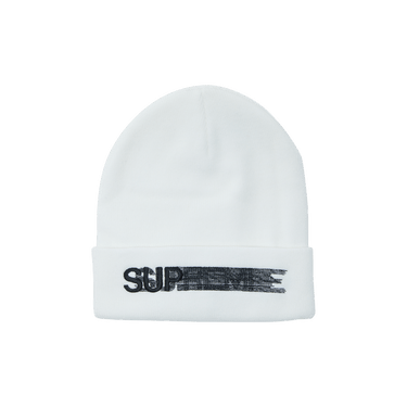 Buy Supreme Motion Logo Beanie 'White' - SS23BN10 WHITE | GOAT