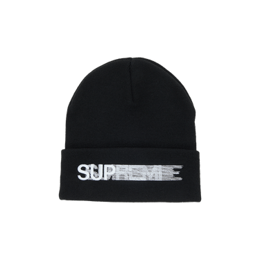 Buy Supreme Motion Logo Beanie 'Black' - SS23BN10 BLACK | GOAT