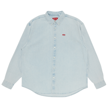 Buy Supreme Small Box Shirt 'Denim' - SS23S10 DENIM | GOAT UK