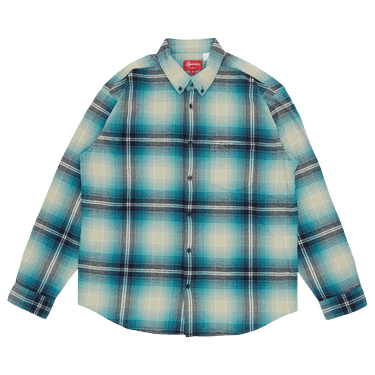 Buy Supreme Shadow Plaid Flannel Shirt 'Blue' - SS23S13 BLUE | GOAT