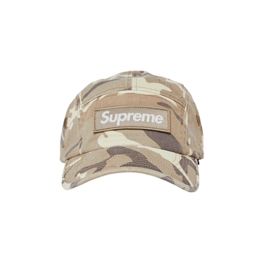 Buy Supreme Military Camp Cap 'Stone Camo' - SS23H77 STONE CAMO | GOAT