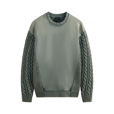 Buy Kith 101 Combo Knit Crewneck Tinge KHM030853 331 GOAT