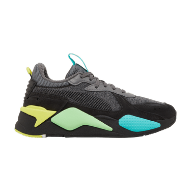 Puma RS-X Highlighter Jr 'Castlerock Fluorescent Yellow'