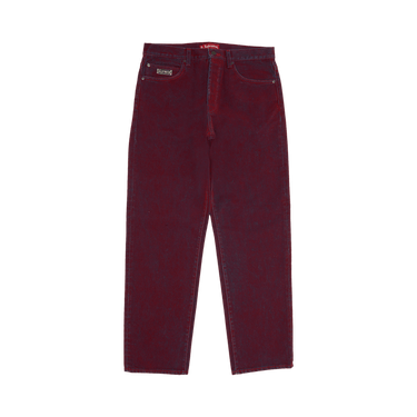パンツ Supreme Flocked Regular Jean Red 30 Supreme Flocked Regular Jean (SS23) - $178