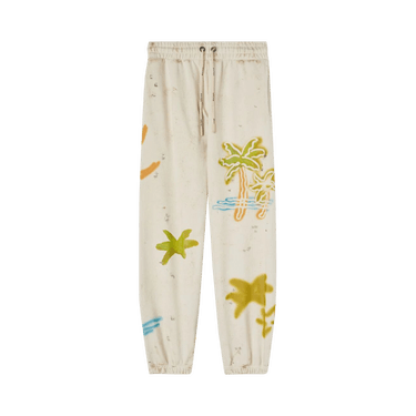Palm Angels Palm Neon Sweatpants 'Off White/Multicolor'