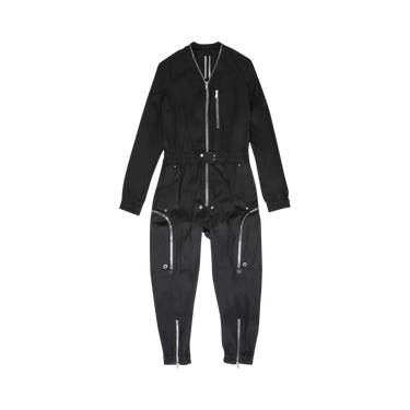 Buy Rick Owens Bauhaus Flight Suit 'Black' - RU01C4554 TE 09 | GOAT