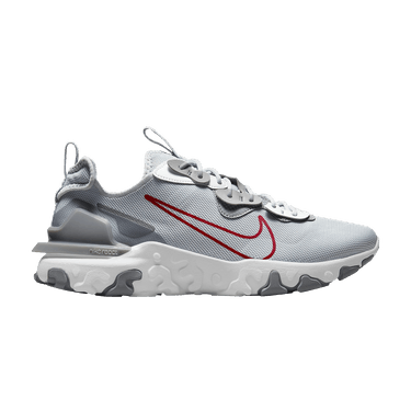 nike react vision grey and red